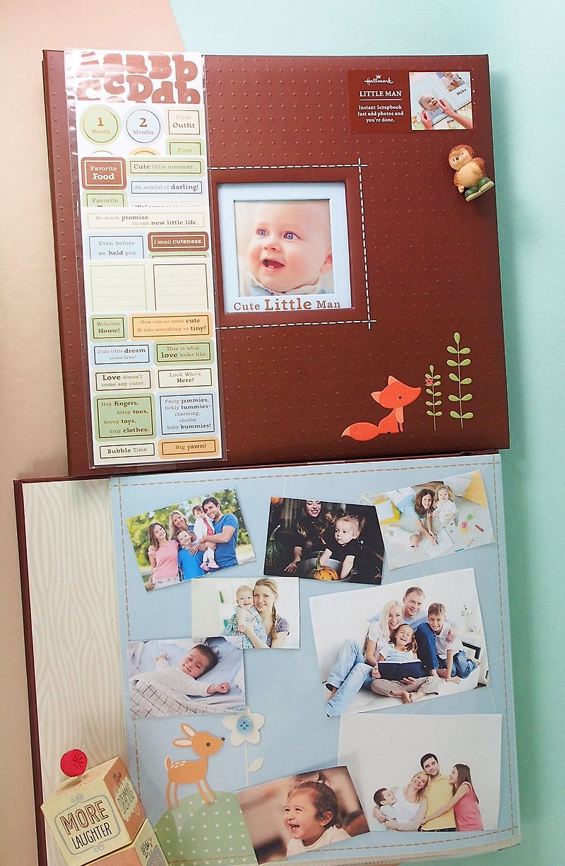 Full-color page exquisite scrapbook/little prince - Photo Albums & Books - Paper Brown