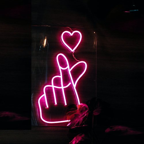 霓虹燈客制 Loving Heart霓虹燈LED發光字Neon Sign廣告招牌Logo餐廳酒吧裝飾
