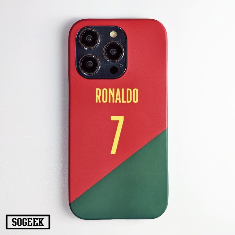塑膠 手機殼/手機套 紅色 - SO GEEK 手機殼設計品牌 THE 2022 WORLD CUP GEEK 葡萄牙款
