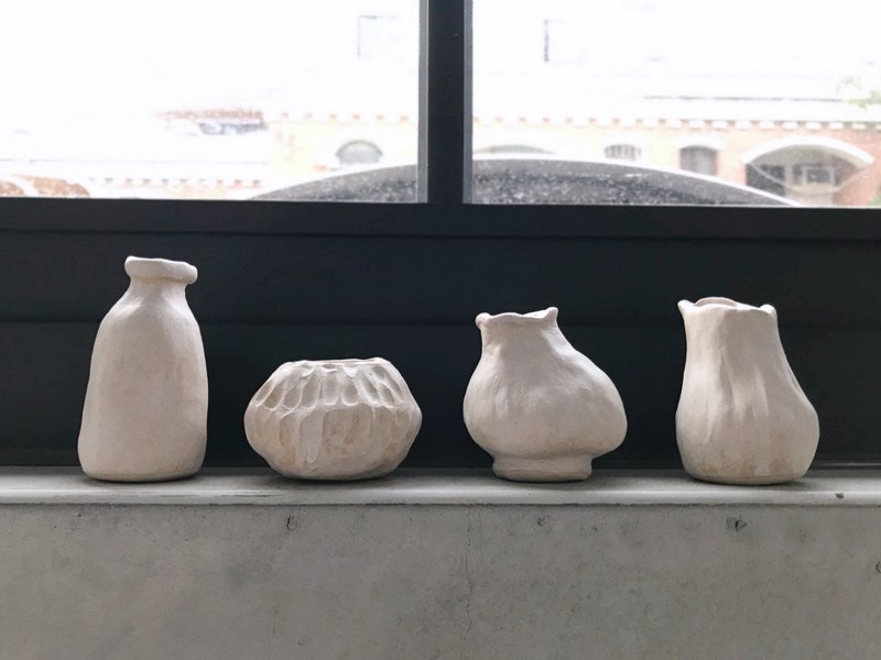 手捏陶藝花器 / 器皿 /植栽 / 多肉植栽盆器・新竹陶藝教室 - 陶藝/玻璃 - 陶 