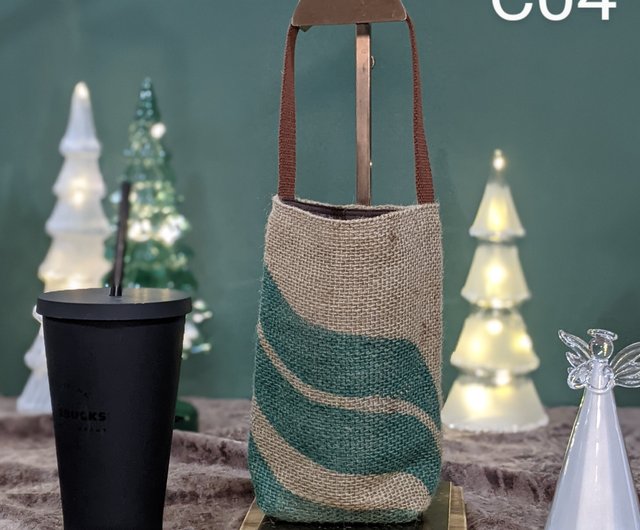 Hessian Thermos Bag