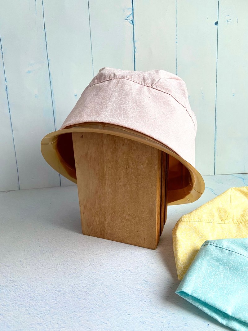 Rose single-sided headscarf, surgical cap, chemotherapy cap, cooking cap, postpartum care cap, elastic band, pure cotton - Hats & Caps - Cotton & Hemp 