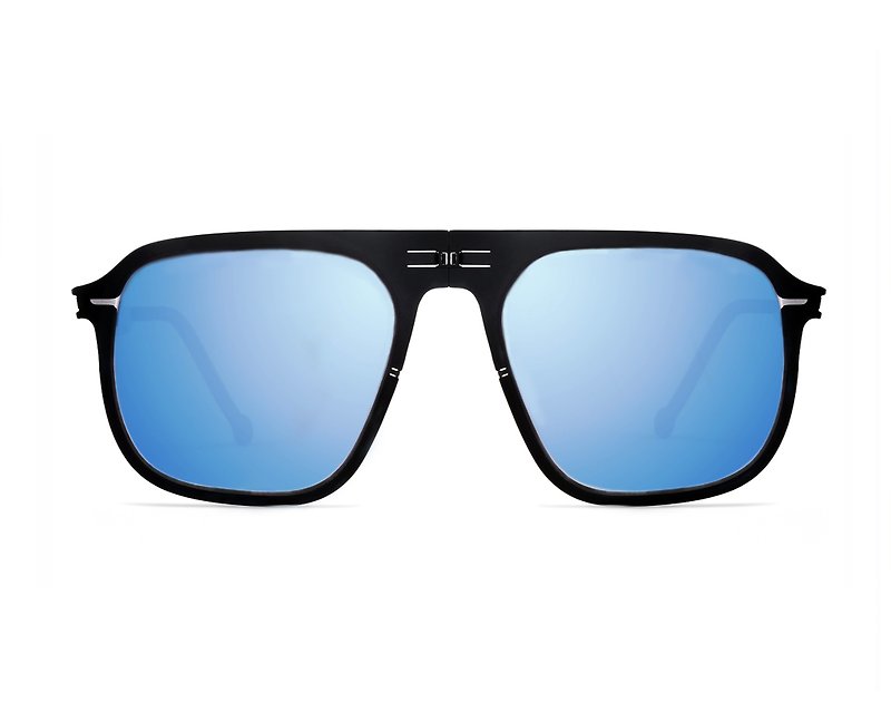 ROAV - VIRGIL  / 黑框 / 藍水銀片 / - 太陽眼鏡 - 其他金屬 黑色