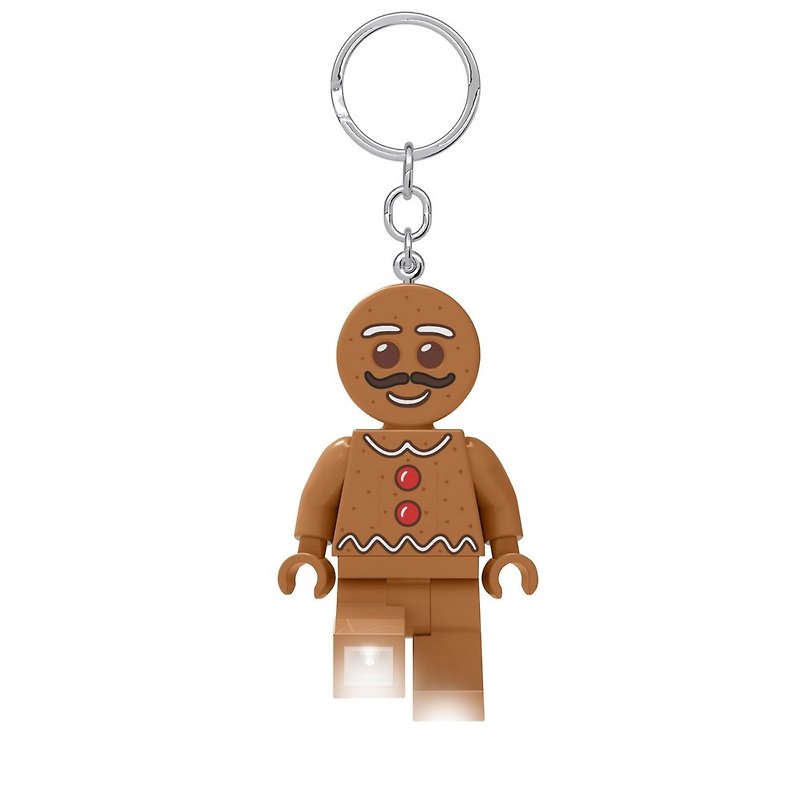 LEGO Gingerbread Man Keychain Lamp - Charms - Other Materials 