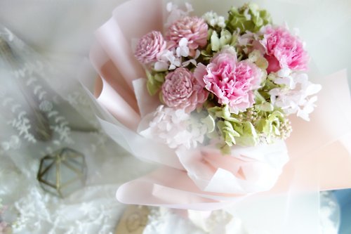 YS乾燥花藝設計 母親節花束 韓式花束 親愛的妳
