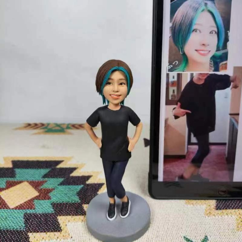 กำบุคคลทั่วไปตุ๊กตา, หุ่น, 3D, ภาพวาดบุคคล, เหมือนภาพวาดใบหน้า, แนวตั้ง, - ตุ๊กตา - ดินเหนียว หลากหลายสี