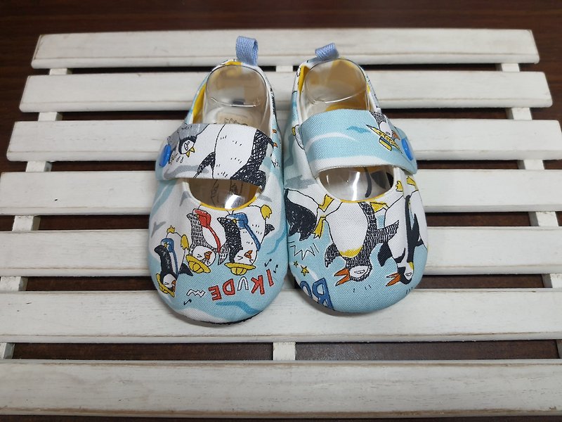 baby penguin toddler shoes - Kids' Shoes - Cotton & Hemp Multicolor