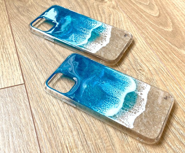 iPhone 13 series Beach Phone Case Hand painted Ideal Gift