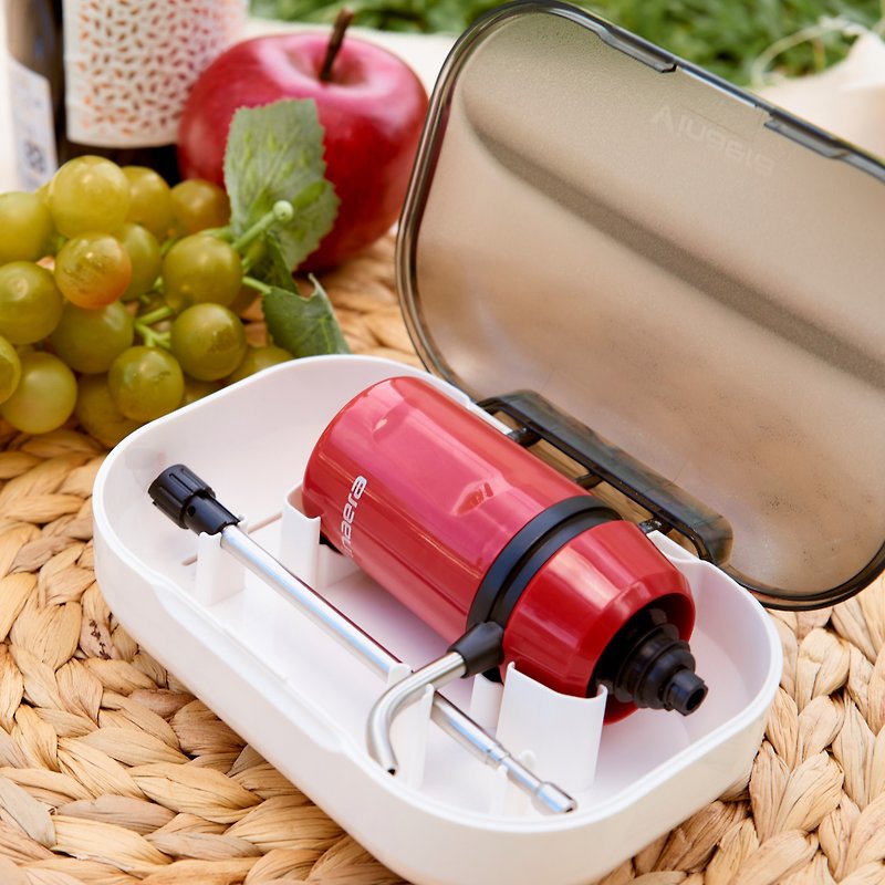In 2021, the world's smallest Vinaera Travel portable electronic decanter MV63 (red) will be launched - Gadgets - Stainless Steel Red