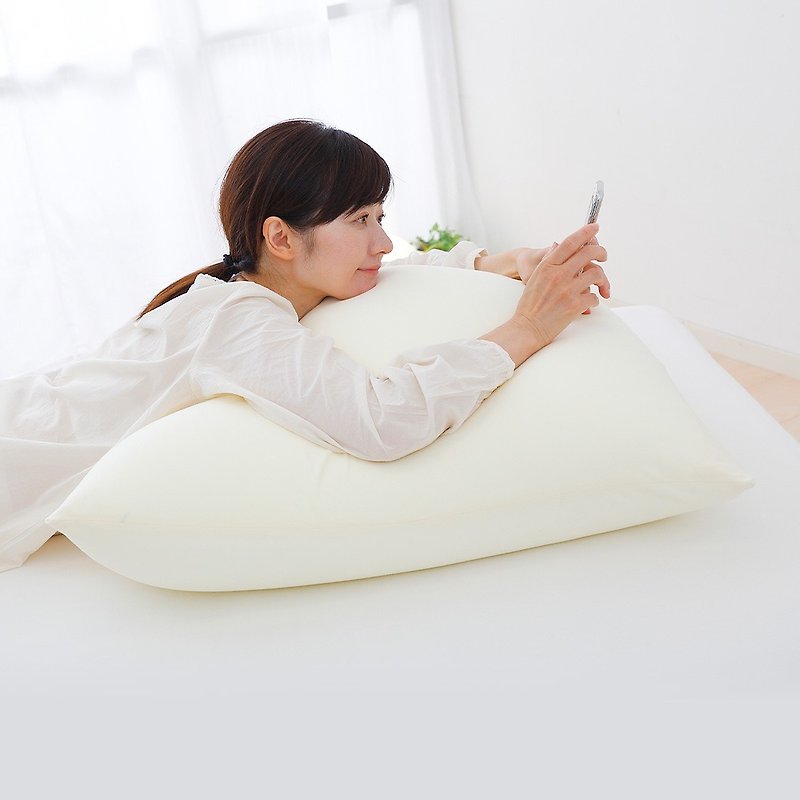 日本王樣の雙面BIG夢枕 - 枕頭/咕𠱸 - 其他材質 白色