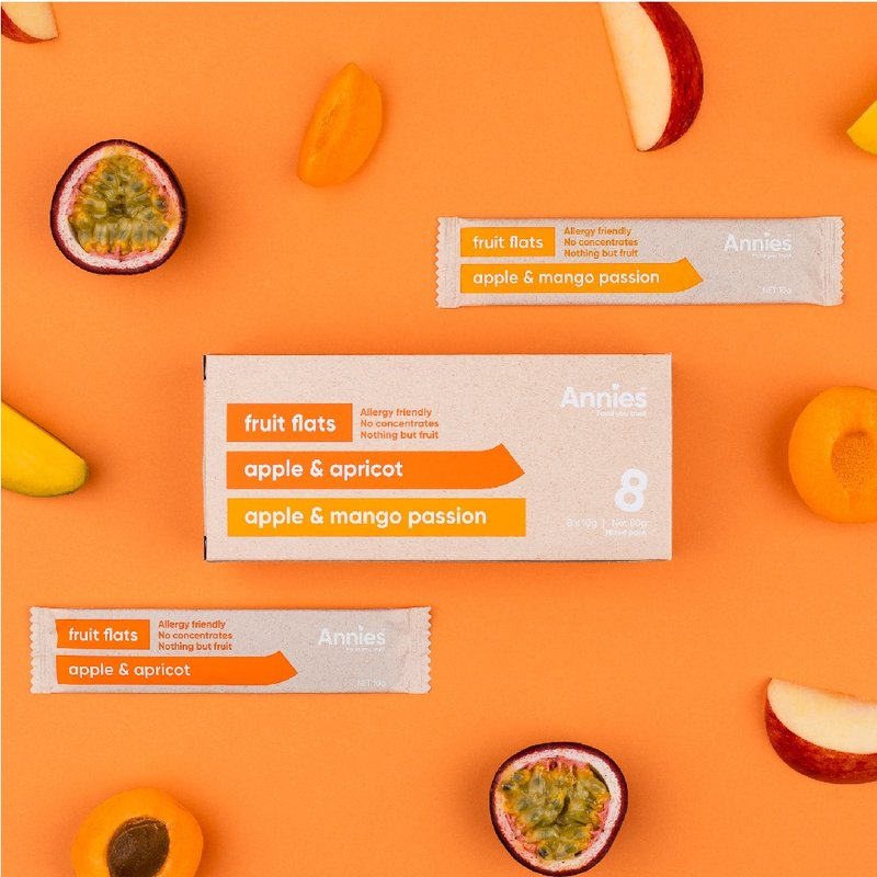 [Shoumanqu] New Zealand Annies all-natural fruit bars 4 boxes (Apricot & Passion Mango 4) - Dried Fruits - Other Materials 