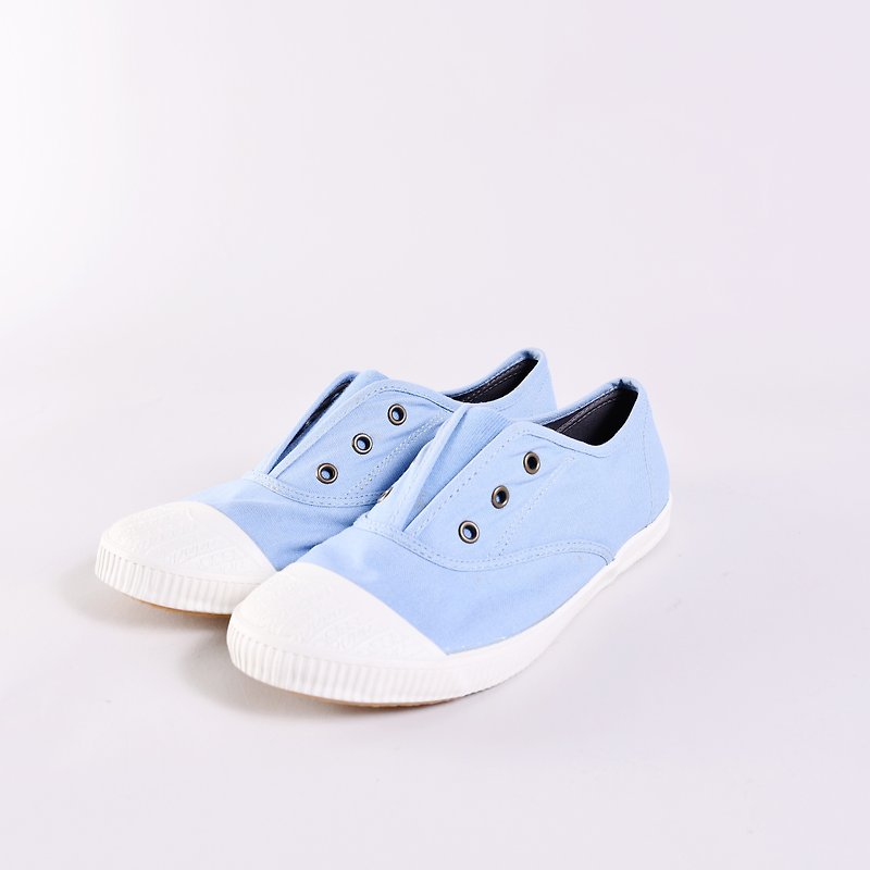 Clear products casual shoes FREE sky blue zero yard discount slight flaws - Women's Casual Shoes - Cotton & Hemp Blue