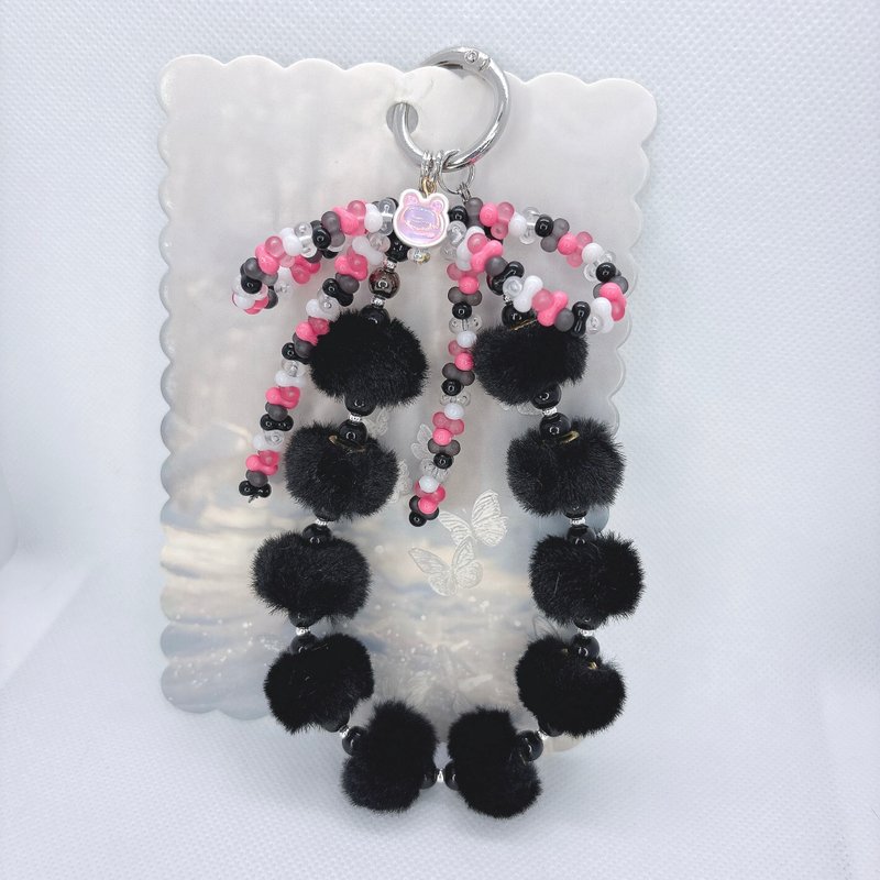 Rom828串珠手機鍊-1129 - 吊飾/掛飾 - 其他金屬 