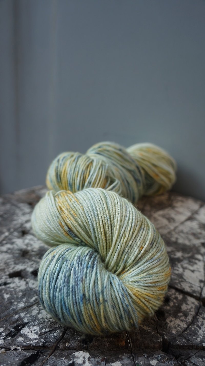 Hand-dyed lines. Ore (Cotton / Merino) - Knitting, Embroidery, Felted Wool & Sewing - Cotton & Hemp 
