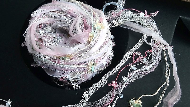 引き揃え糸  1m - 編み物/刺繍/羊毛フェルト/裁縫 - ポリエステル ピンク