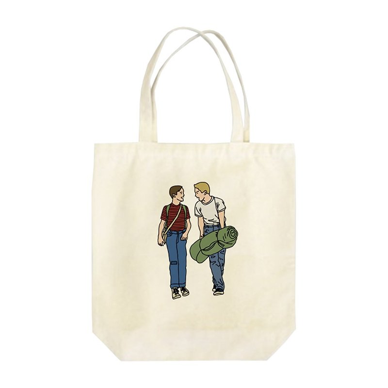 Gordie & Chris Tote Bag - Handbags & Totes - Cotton & Hemp 