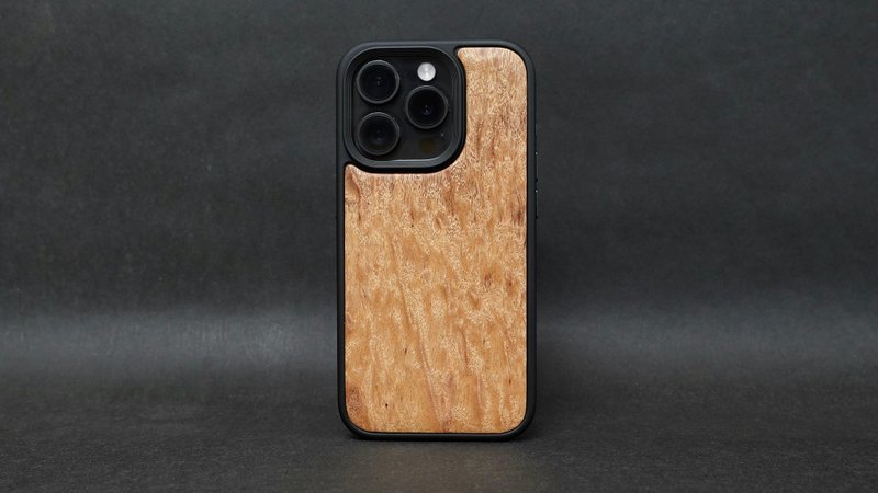 Taiwan Niuzhang iPhone series log anti-fall phone case that can be stored with MagSafe - Gadgets - Wood Orange