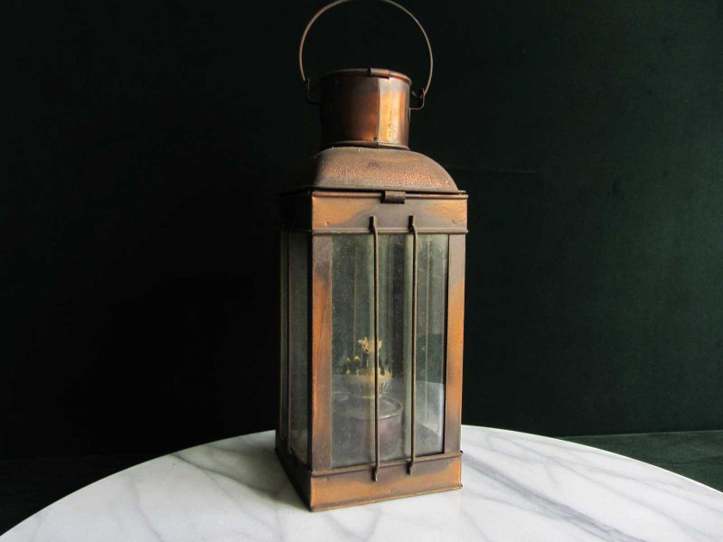 【Old Time OLD-TIME】Early Used Hong Kong Made Oil Lamp - โคมไฟ - วัสดุอื่นๆ หลากหลายสี