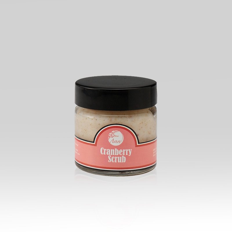 AnnChen陳怡安手工皂-臉部去角質果醬60g 蔓越莓 - 臉部清潔/洗面乳/卸妝 - 精油 粉紅色