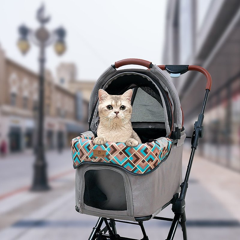 Baby House Pet Pet Stroller Anti-Dirty Cloth Stroller Anti-Dirty Mat - Pet Carriers - Polyester Multicolor