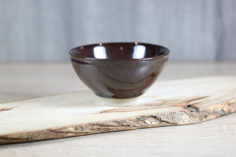 【送禮好物】棕毫 天目釉茶杯 茶碗 鶯歌陶藝名家葉敏祥作品 - 茶壺/茶杯/茶具 - 陶 