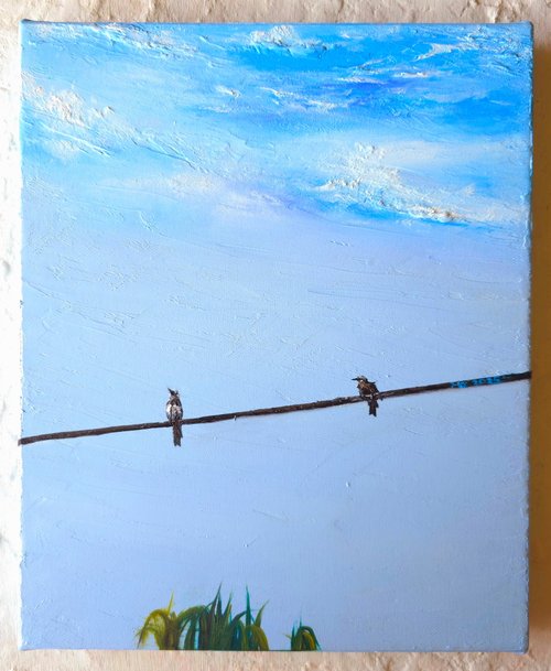 Silvia.painting.house 精緻手繪油畫 放空 獨一無二