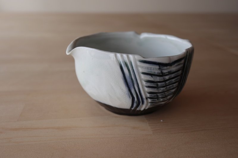 Firewood Tea Sea/Open Bowl - Teapots & Teacups - Porcelain White