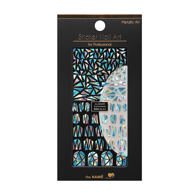 [Professional] Metallic Nail Sticker Triangular Fragments [Made in Korea] - ยาทาเล็บ - กระดาษ สีทอง