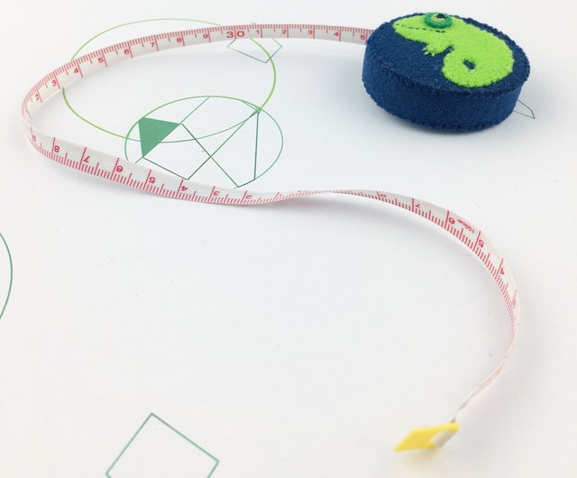 Chameleon tape measure - Shop woozywoolly Other - Pinkoi