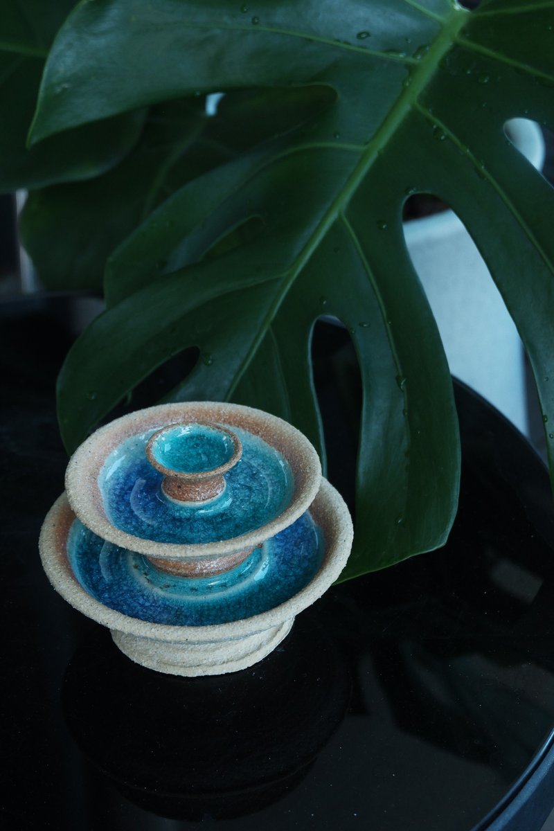 噴水池 許願池 噴泉 陶瓷擺件 - 擺飾/家飾品 - 陶 