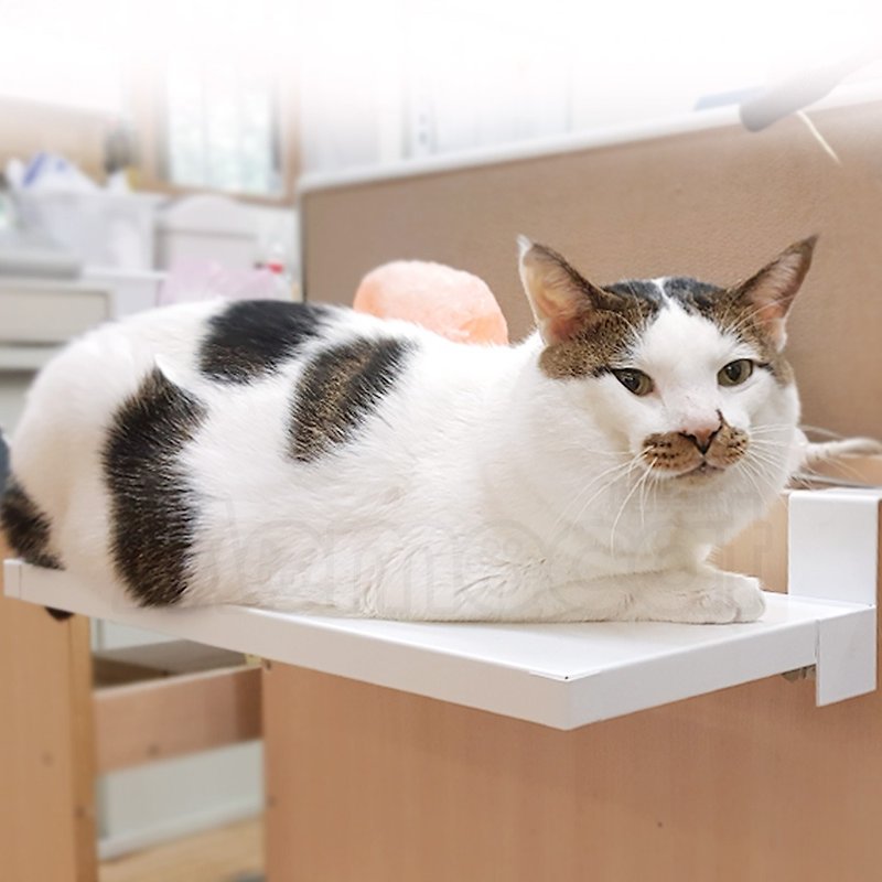 【MOMOCAT】掛式窗台曬貓架 - 寵物床 - 其他材質 
