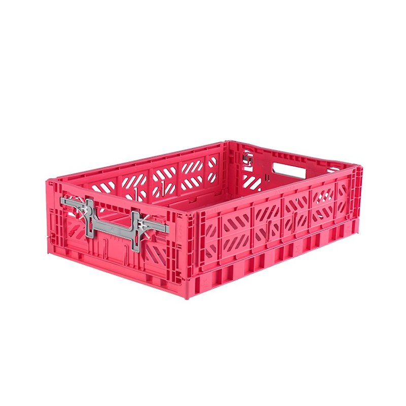 Turkey Aykasa Folding Storage Basket (L15)-Cherry Rose Pink - Storage - Plastic 