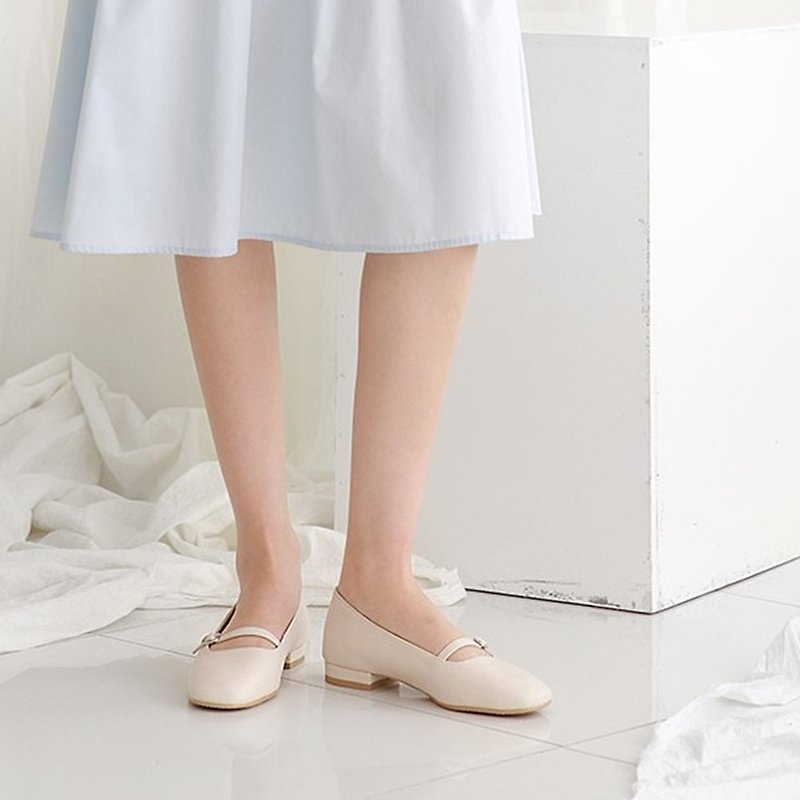 PRE-ORDER 韓國人手製 MACMOC Ballet  (Ivory) 平底鞋 - 女款皮鞋 - 其他材質 