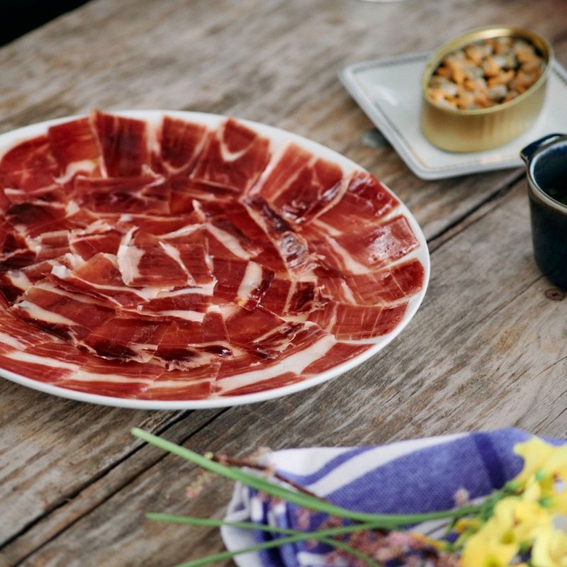 Spanish CARRASCO-Iberian ham acorn free-range handmade hind leg - Mixes & Ready Meals - Fresh Ingredients 