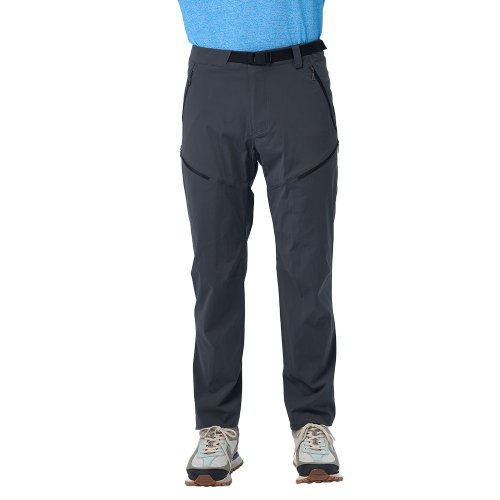 Wildland荒野戶外 【Wildland 荒野】彈性潑水抗UV超機能長褲 男 0B11312-160冰山灰