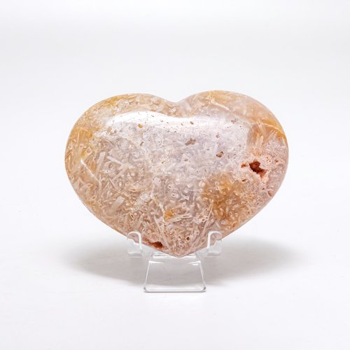 石之王 King Stones - 水晶天然石飾品、原礦 莫蘭迪瑪瑙愛心 640327