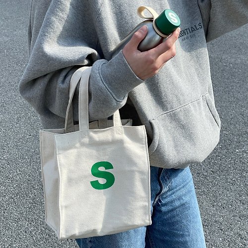 Stan&Co Stan&Co手提袋/帆布包/環保便當袋/A-Z字母可選