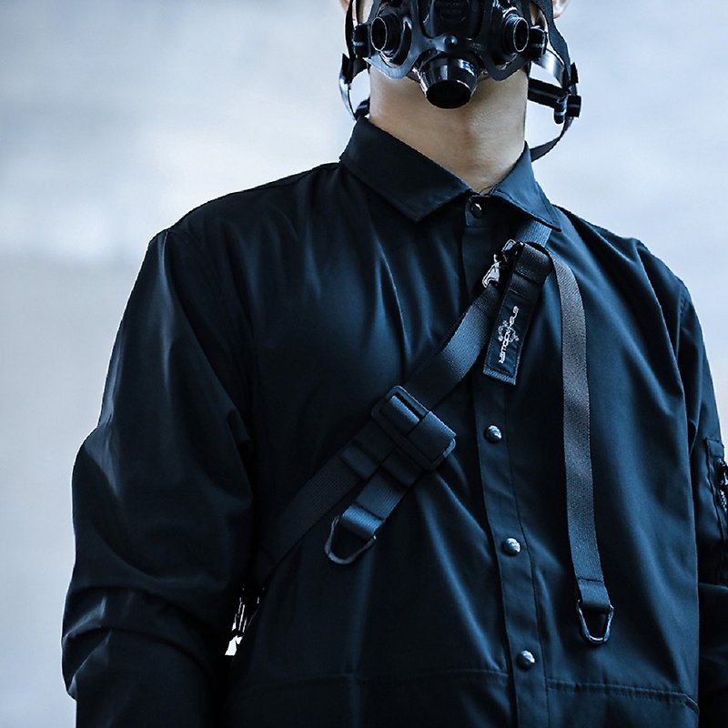 重力釋放肩帶 配件 可拆卸 單肩包帶子 - 其他 - 其他材質 黑色
