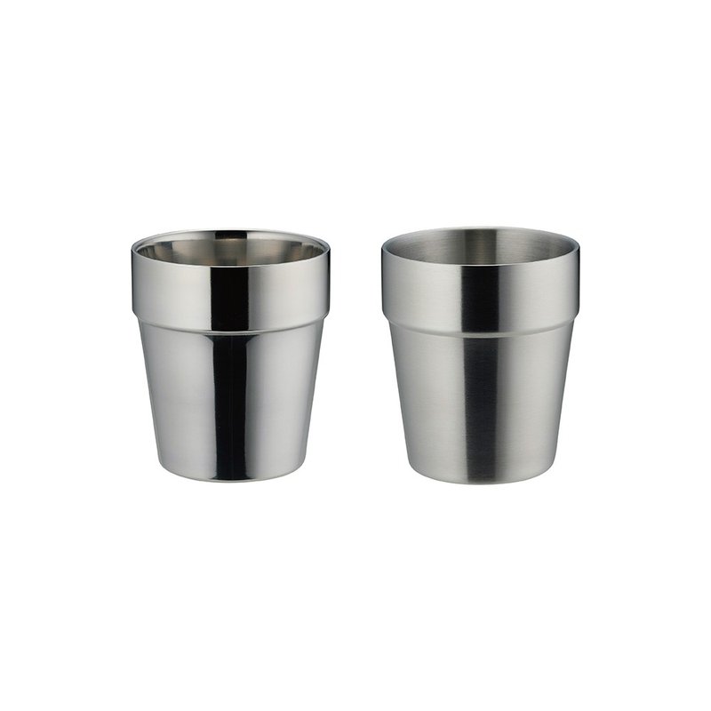 日本【SALUS佐藤金屬】堆疊收納杯 - 茶壺/茶杯/茶具 - 不鏽鋼 