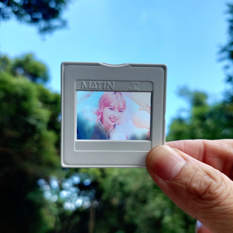 客製化 投影片 幻燈片 相框 畢業 禮物 反轉片 生日 情人 訂做 客 - 相簿/相本 - 塑膠 白色