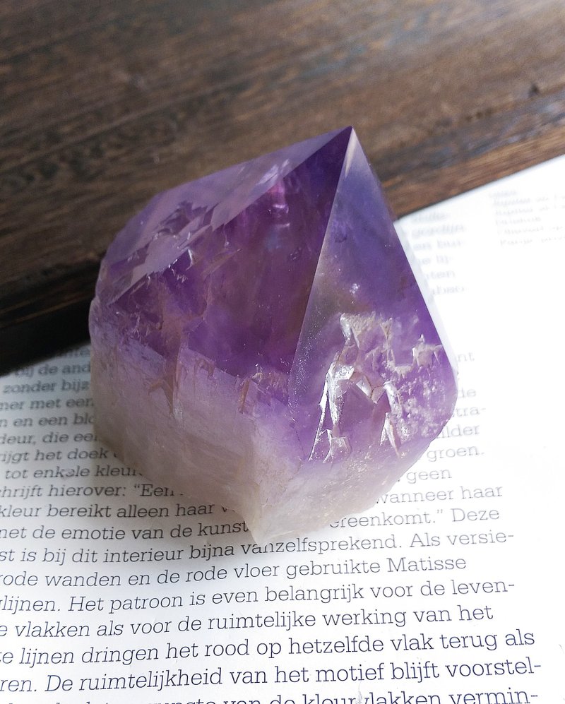 Amethyst 玻利維亞產地 大牙紫水晶 天然礦石 原礦 - 擺飾/家飾品 - 其他材質 