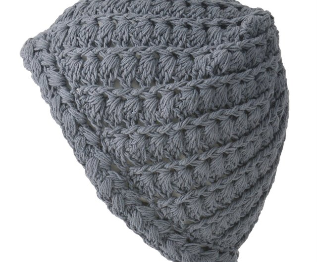 100% Cotton Skull Caps For Men, Handmade Crochet Beanies for