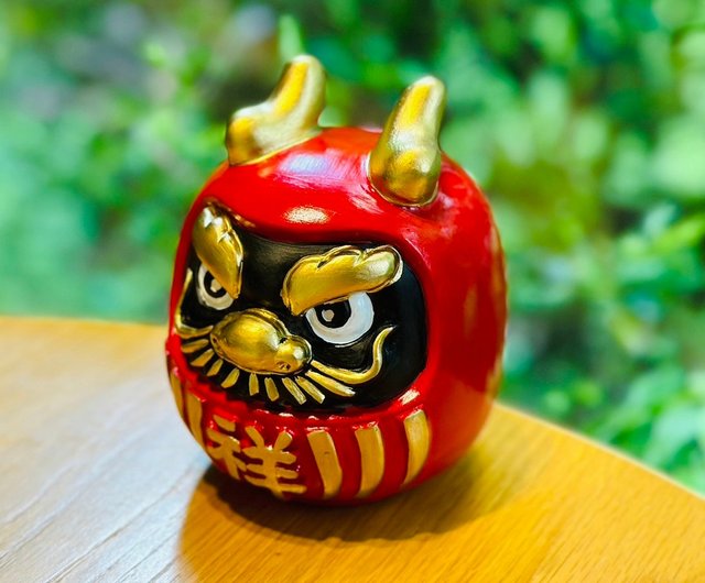 新品未使用　レトロ　貯金箱　31㎝　だるま　達磨　陶器　日本土産　JAPAN お絵かき だるま 達磨（陶器）貯金箱 30個以上販売 ダルマ