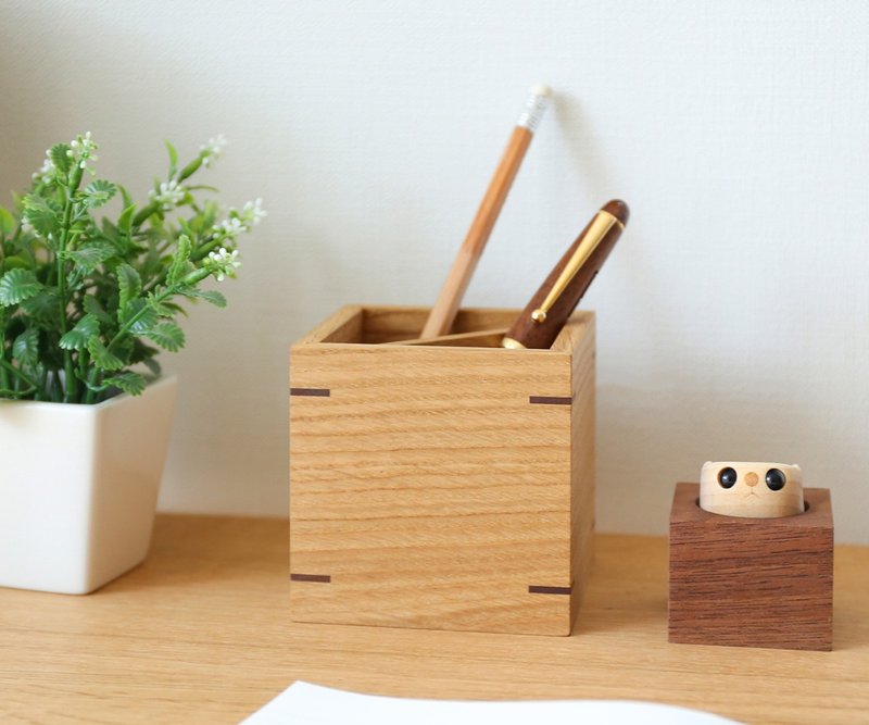 Studio Kawasemi Pen Stand - Pen & Pencil Holders - Wood 