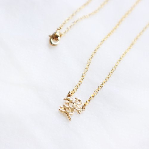 雅治設計 yajhih design 【卡片項鍊Card Necklace】臺灣文化 文字款-愛