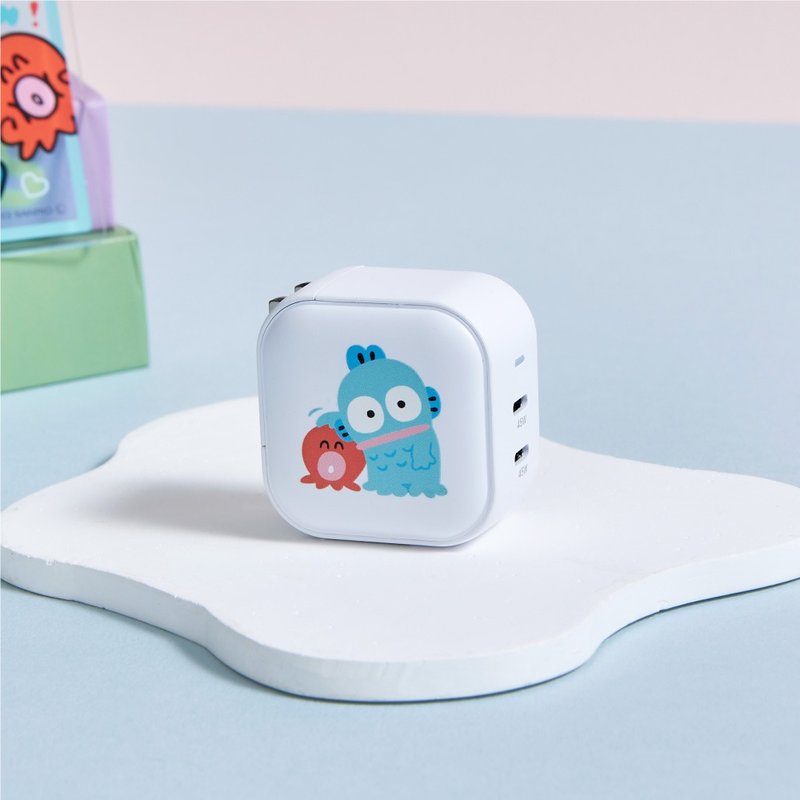 人魚漢頓-相互依靠GaN 45W Type-C雙孔充電頭 - 科技小物 - 塑膠 多色