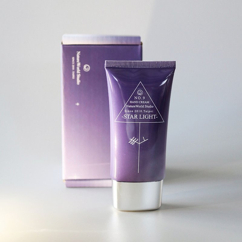 NO9 Starlight Nourishing Hand Cream/Shea Butter + Lavender Essential Oil - บำรุงเล็บ - วัสดุอื่นๆ สีม่วง