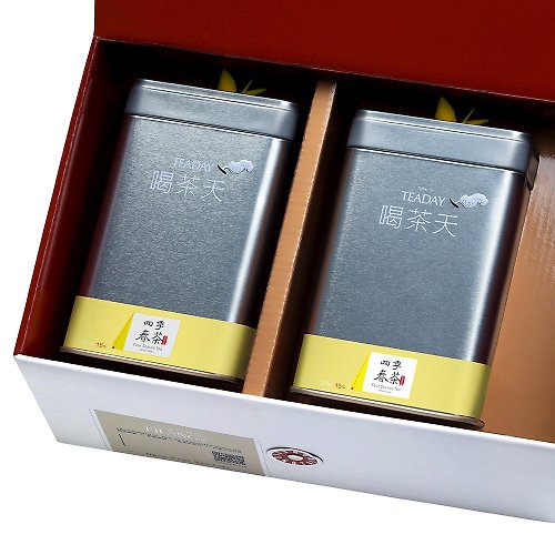 宜龍茶器 四季春茶禮盒(150g x2)