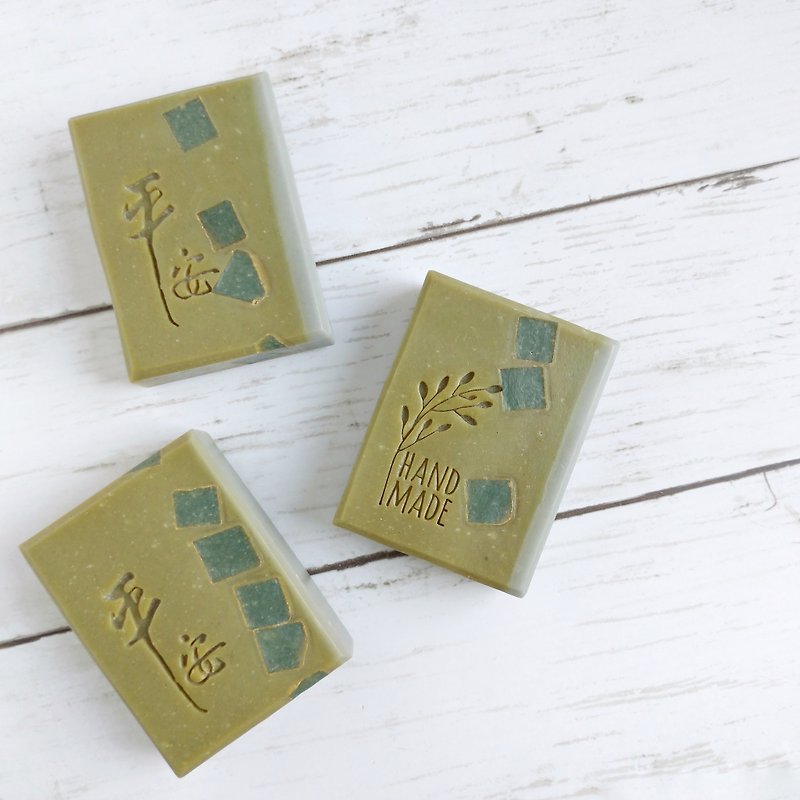 玉石左手香平安皂 - 沐浴乳/沐浴用品 - 其他材質 綠色