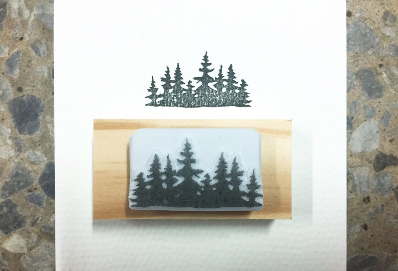 Cover which hand seal [forest] - Stamps & Stamp Pads - Other Materials 